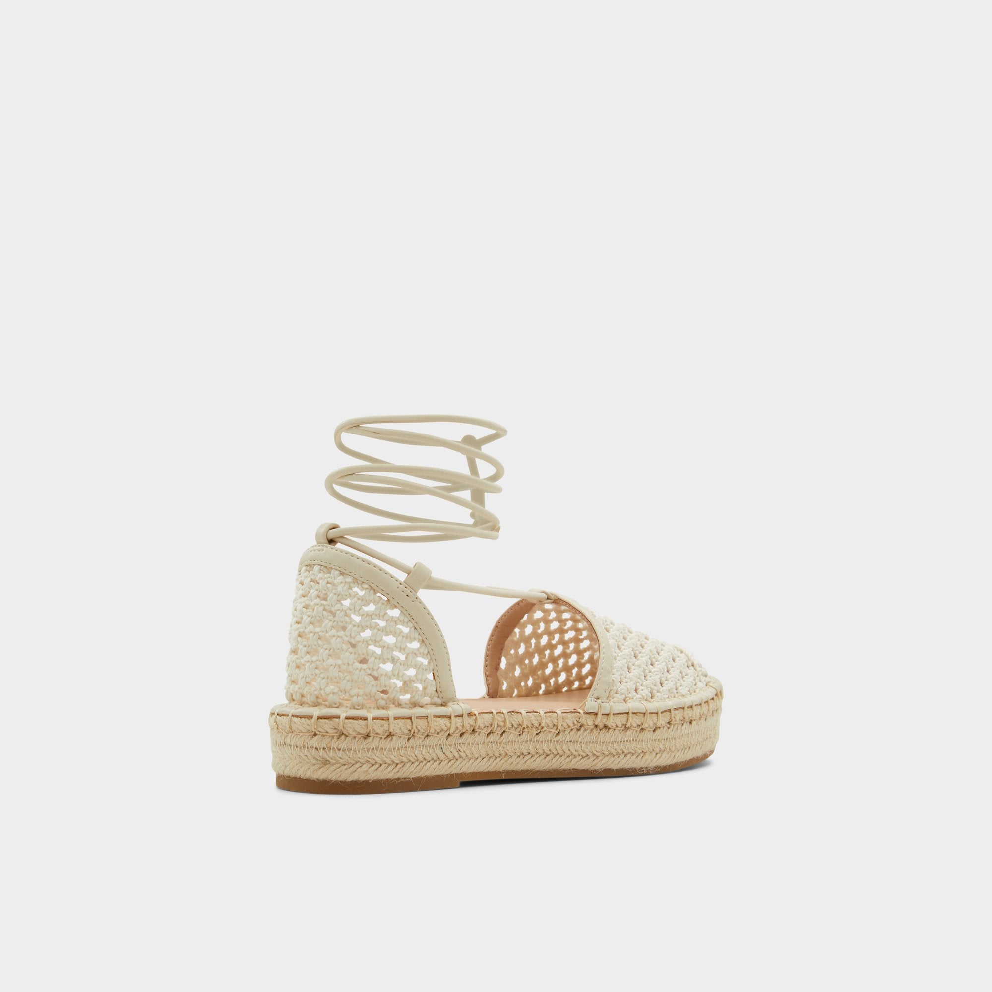 ALDO Picot espadrilles crochet beige été