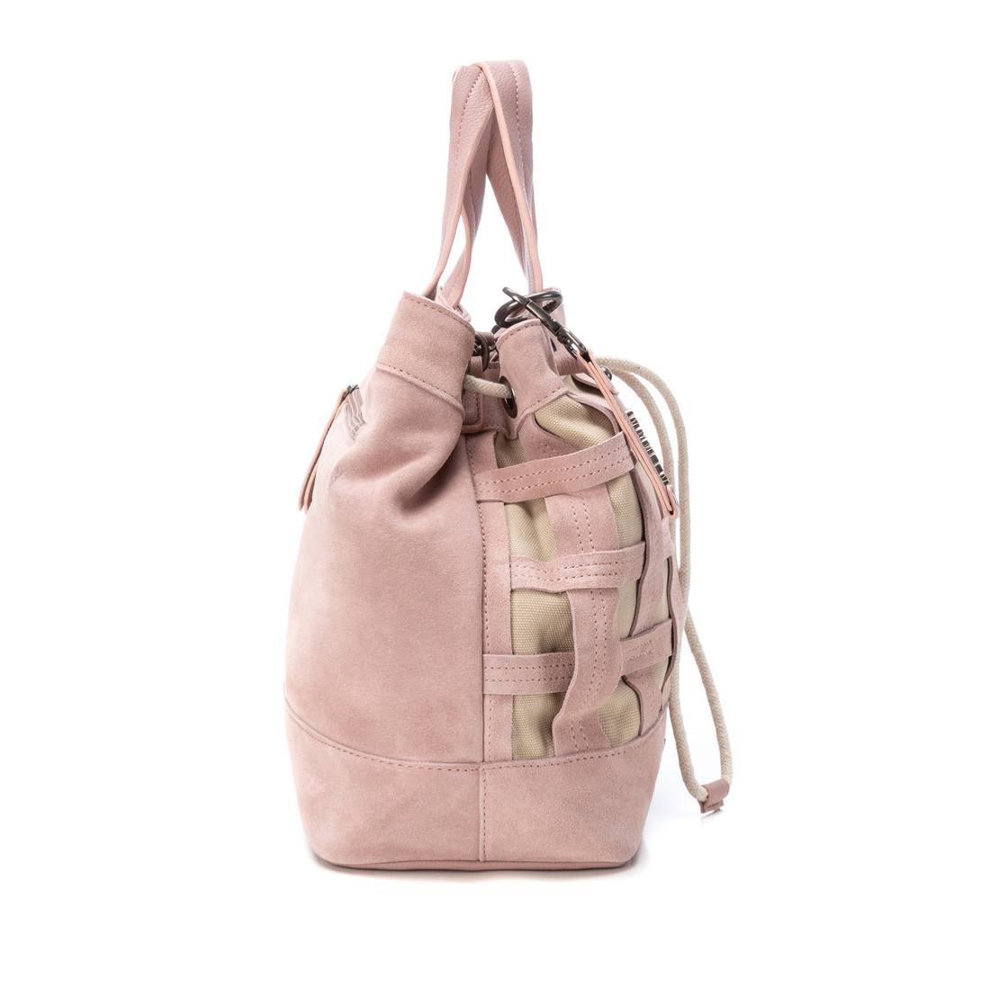 Carmela 18604301 sac bandoulière marron suédé toile