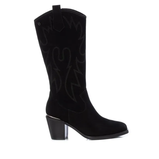Carmela 16112201 botte femme noir santiag 7 cm