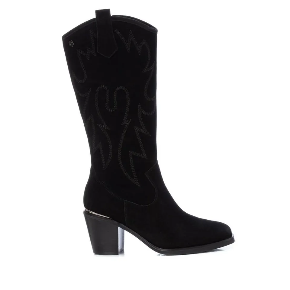 Carmela 16112201 botte femme noir santiag 7 cm