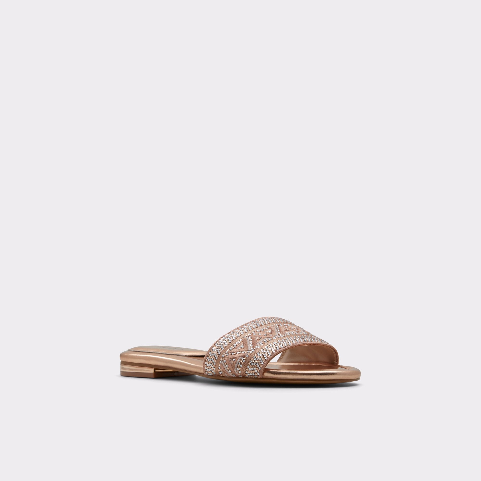 ALDO Ghalia claquettes beige strass
