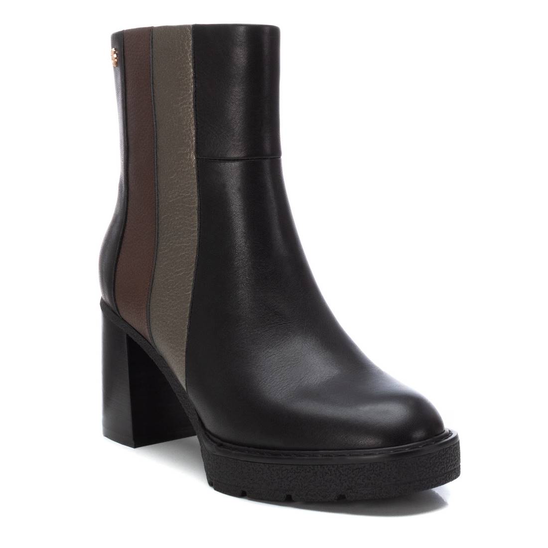Carmela 16186401 bottine noire cuir talon 7 cm