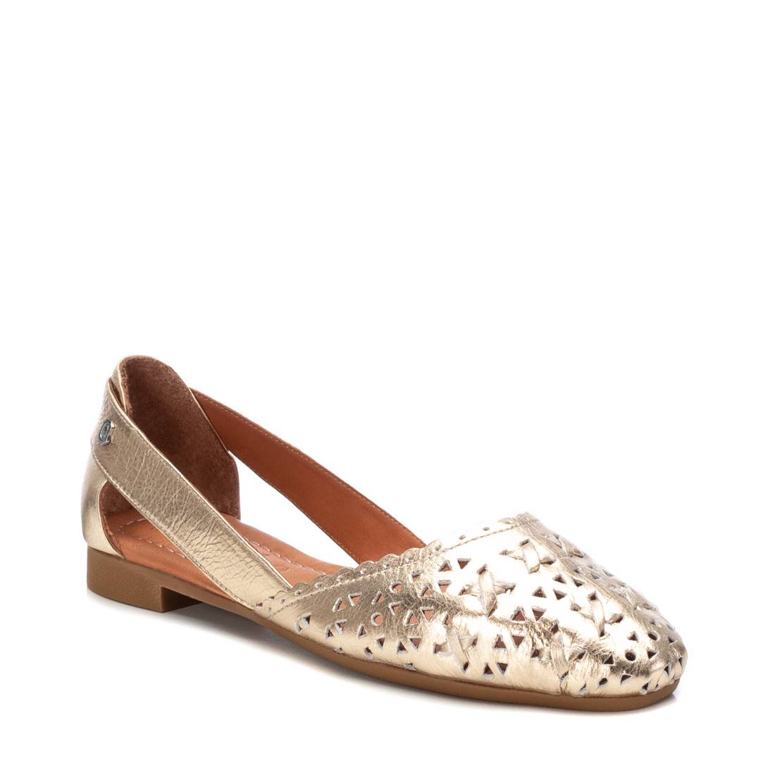 Carmela 16067208 ballerine dorée cuir ajouré