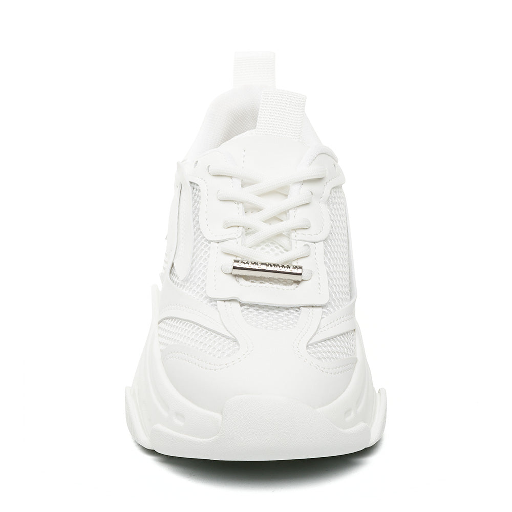Steve Madden Possession-E basket blanche plateforme 7 cm