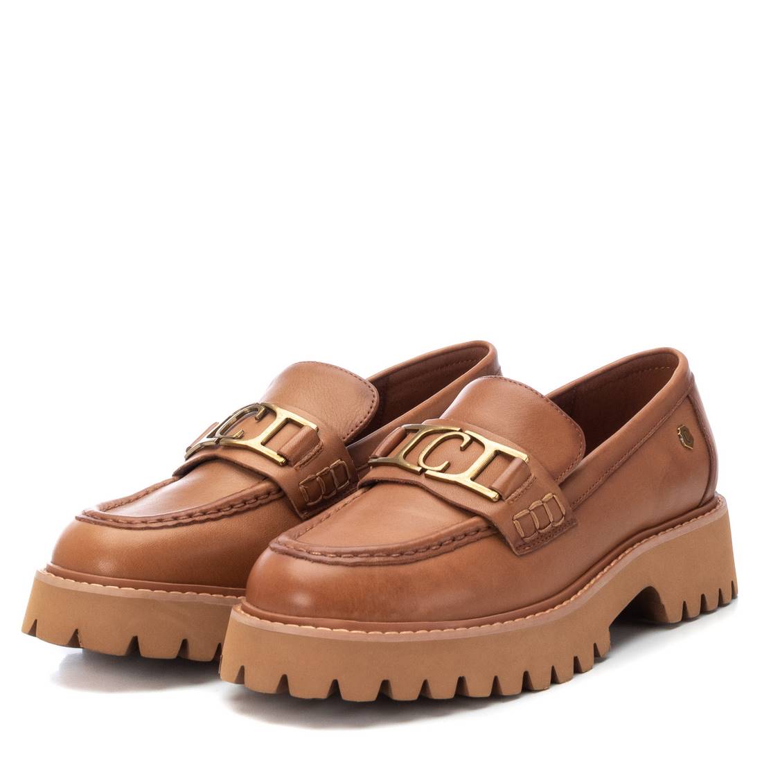 Carmela 16087903 mocassin femme marron cuir