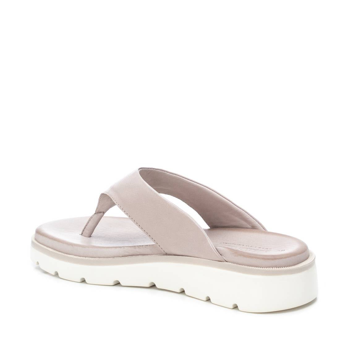 Carmela 16082804 sandales plates cuir blanc
