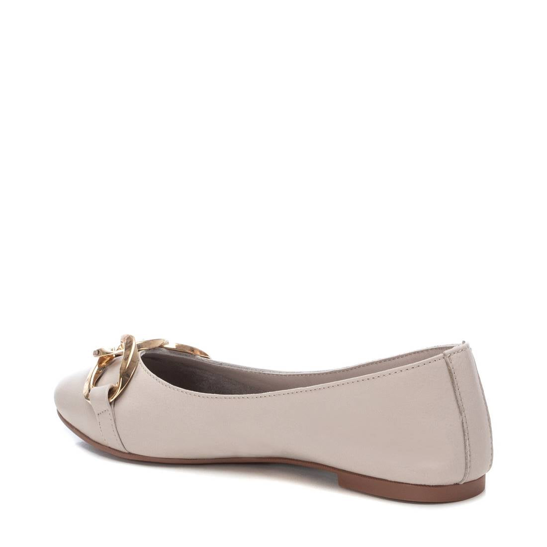 Carmela 16055101 ballerines cuir blanc chaîne