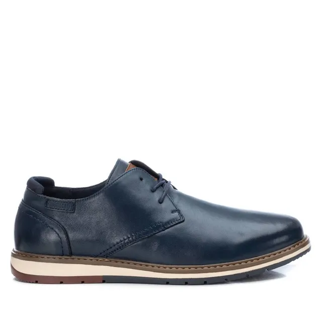 Carmela 16111302 derby homme bleu cuir