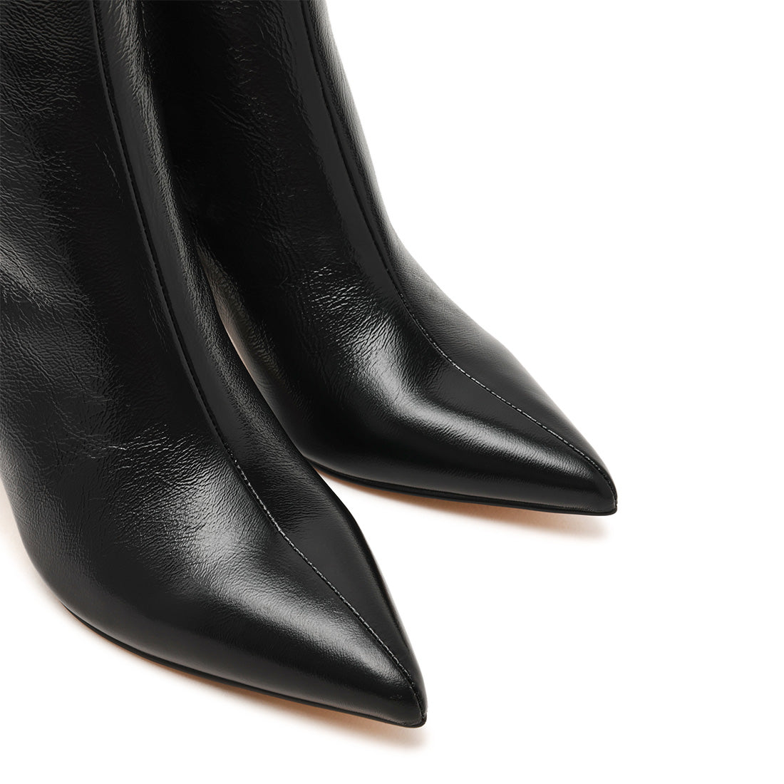 Steve Madden Lulah bottine cuir noir talon 6 cm