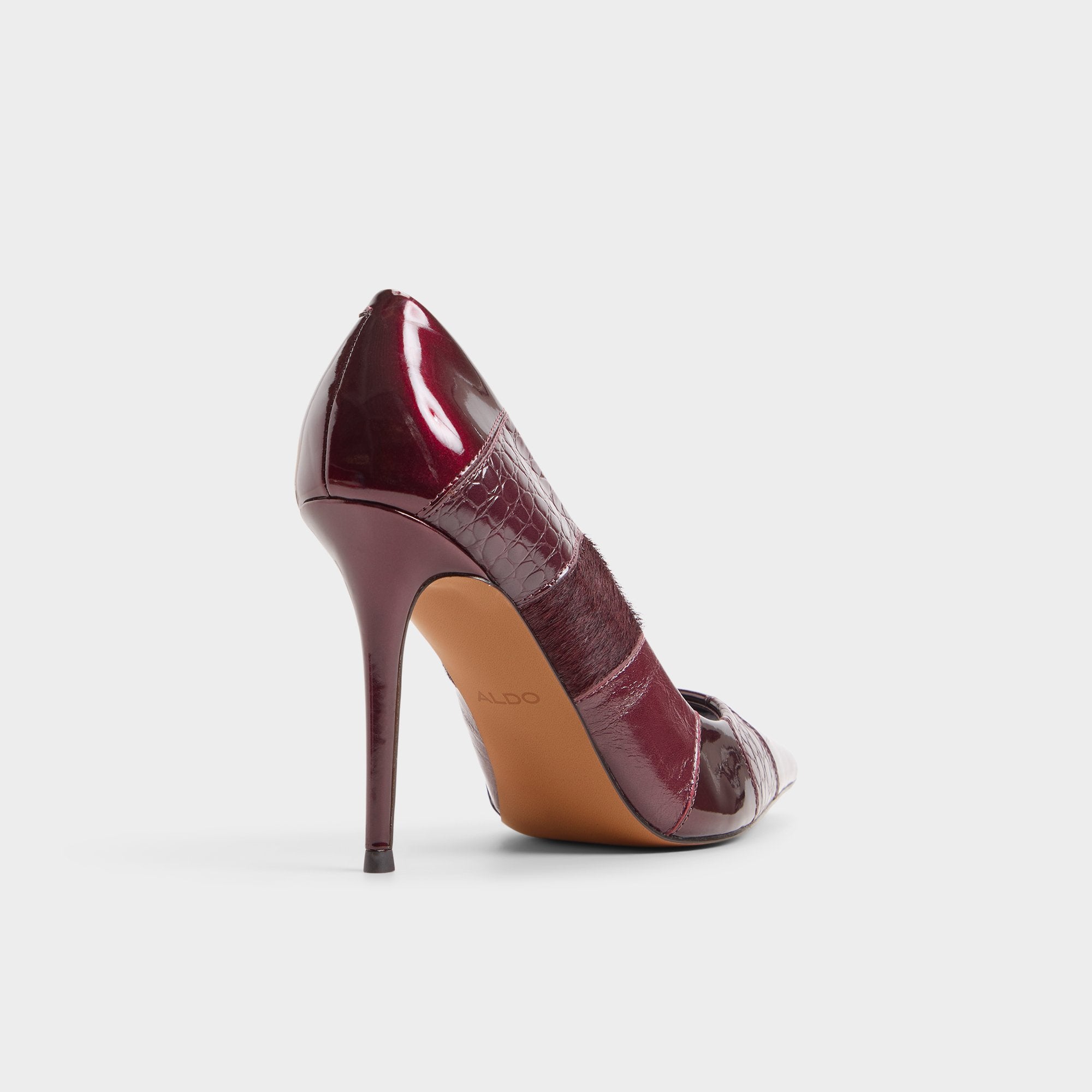 ALDO Stasyamix escarpins bordeaux talon aiguille