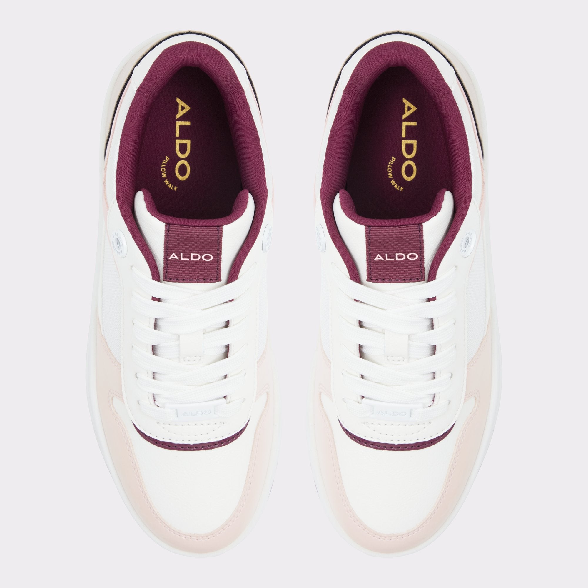 ALDO Retroact baskets femme rose basses