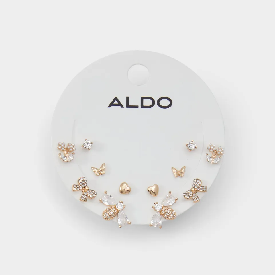 ALDO Cocquettes boucles d’oreilles fantaisie dorées