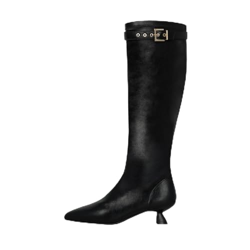 LODI A-Ritmo bottes cuir noires tige haute