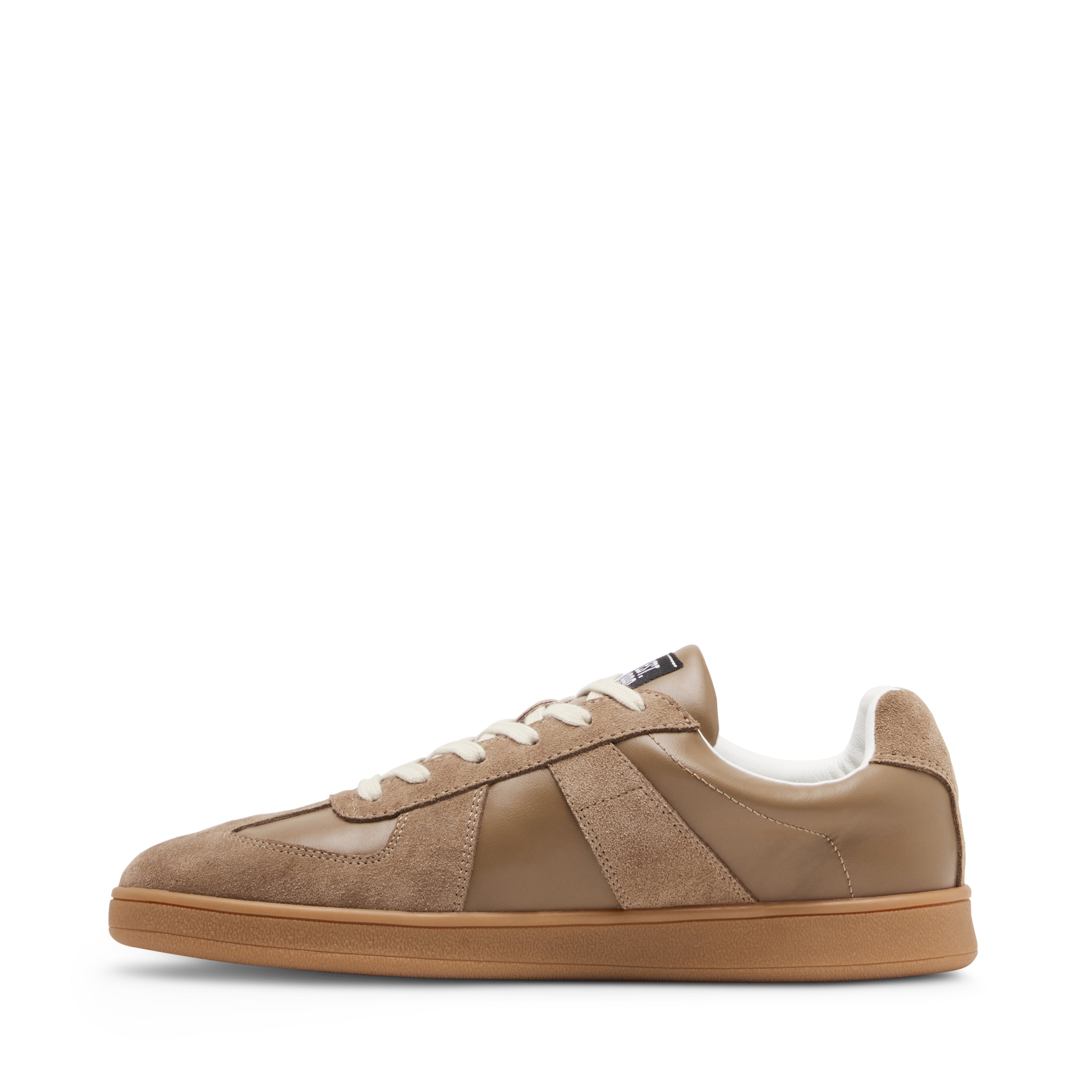 Steve Madden Waltor baskets homme taupe cuir