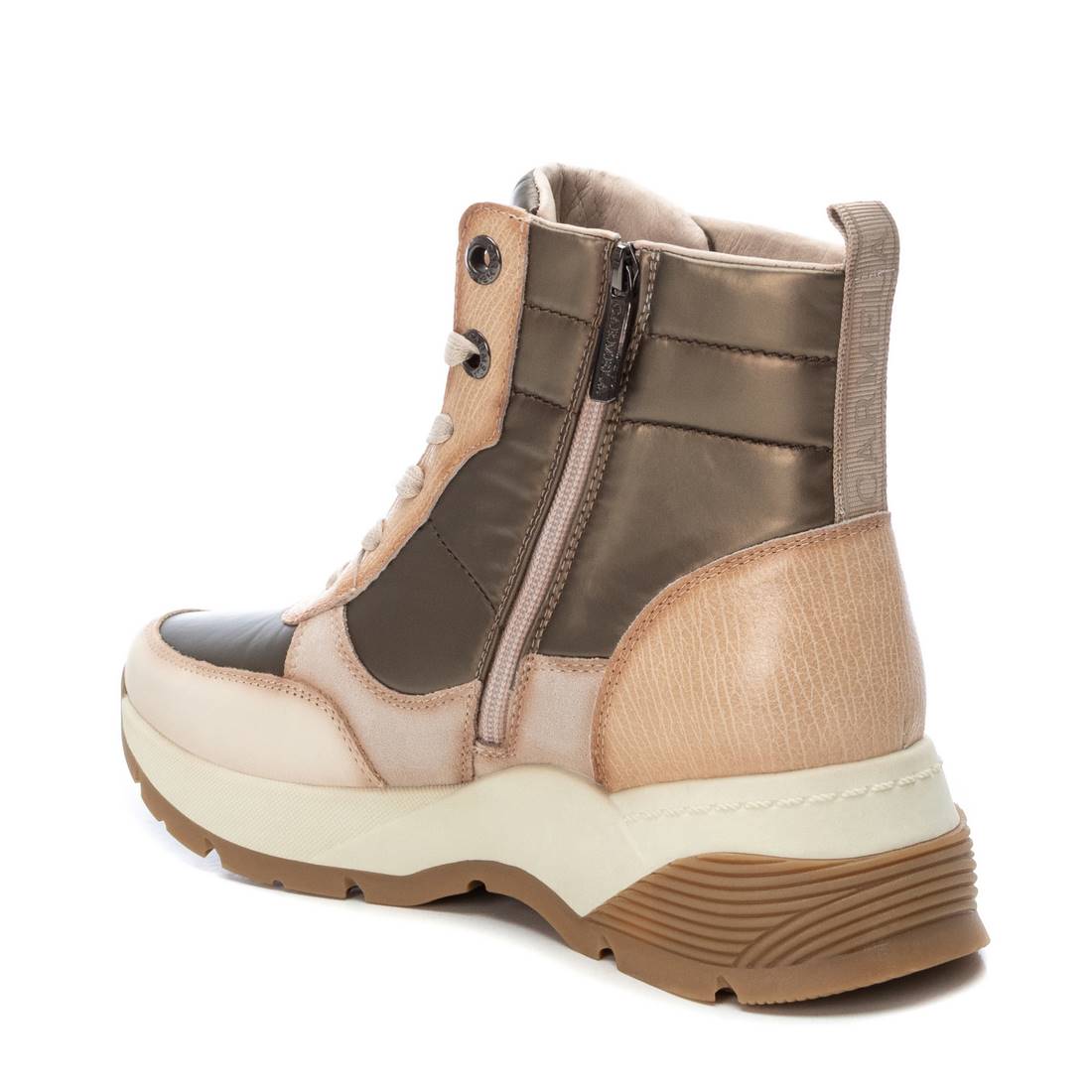 Carmela 16092702 basket montante blanche cuir