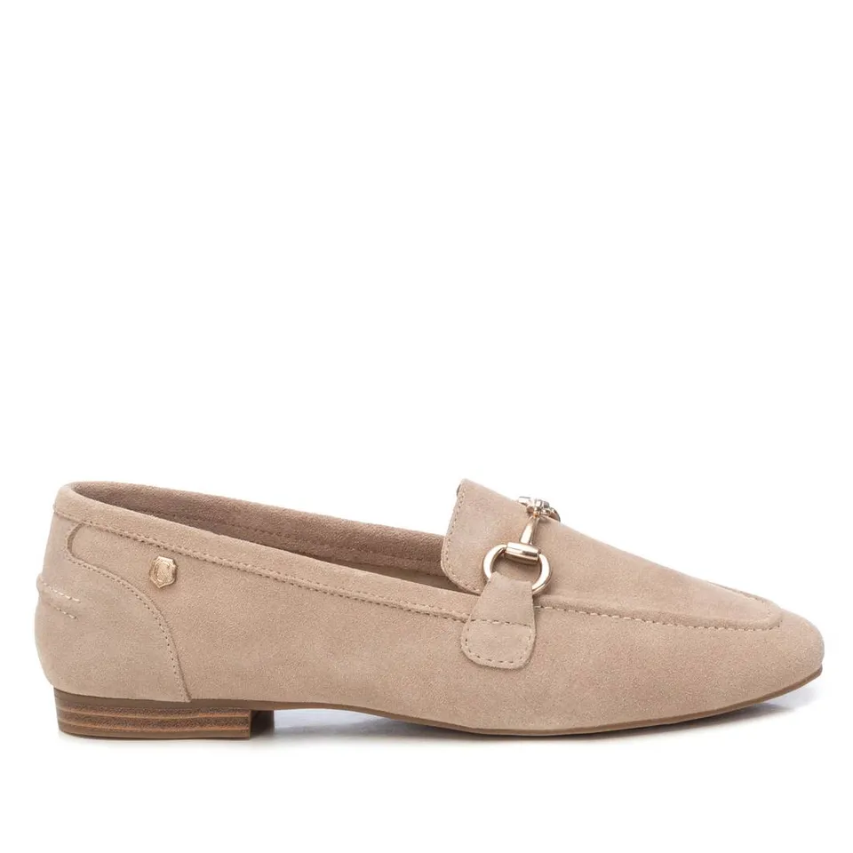 Carmela 16217501 mocassin femme cuir marron plat