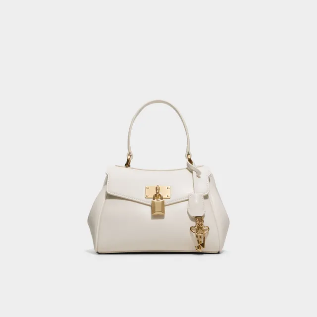Aldo Heartkeepermid sac à main blanc cadenas