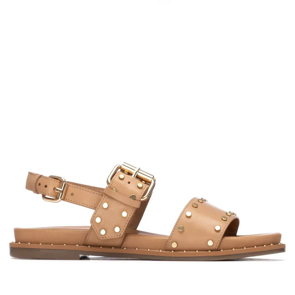 Carmela 16319703 sandale cuir marron clous