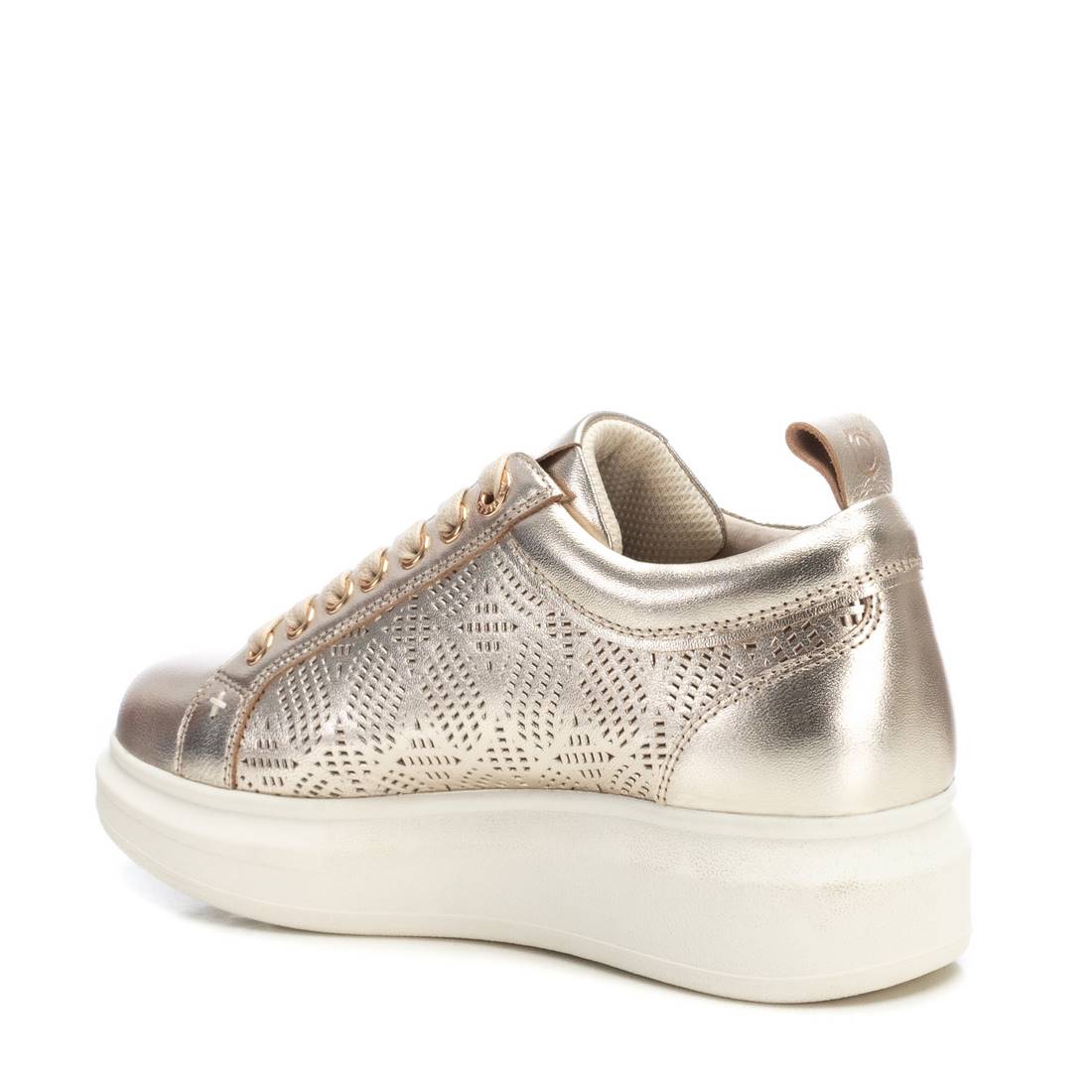 Carmela 16143801 basket dorée cuir métallisé
