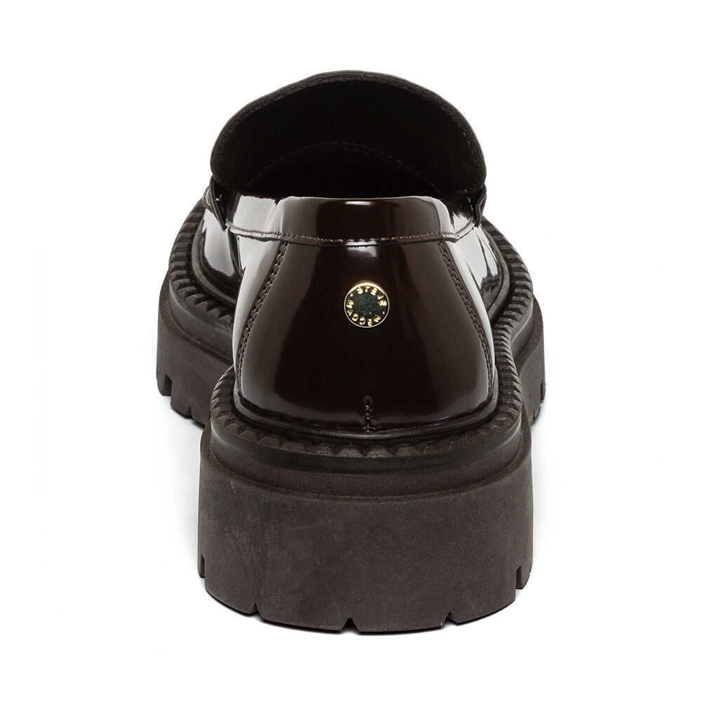 Steve Madden Katja mocassins marron plateforme 3 cm