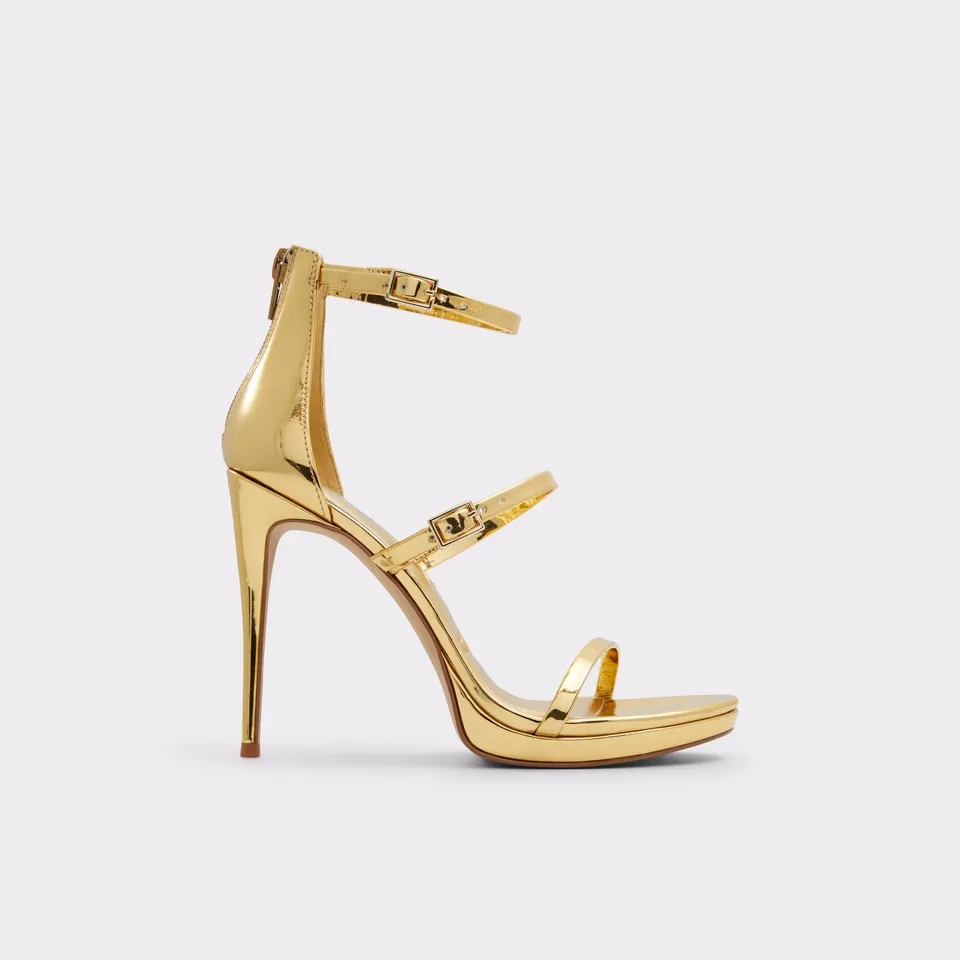 ALDO Levissa sandales talon doré brides