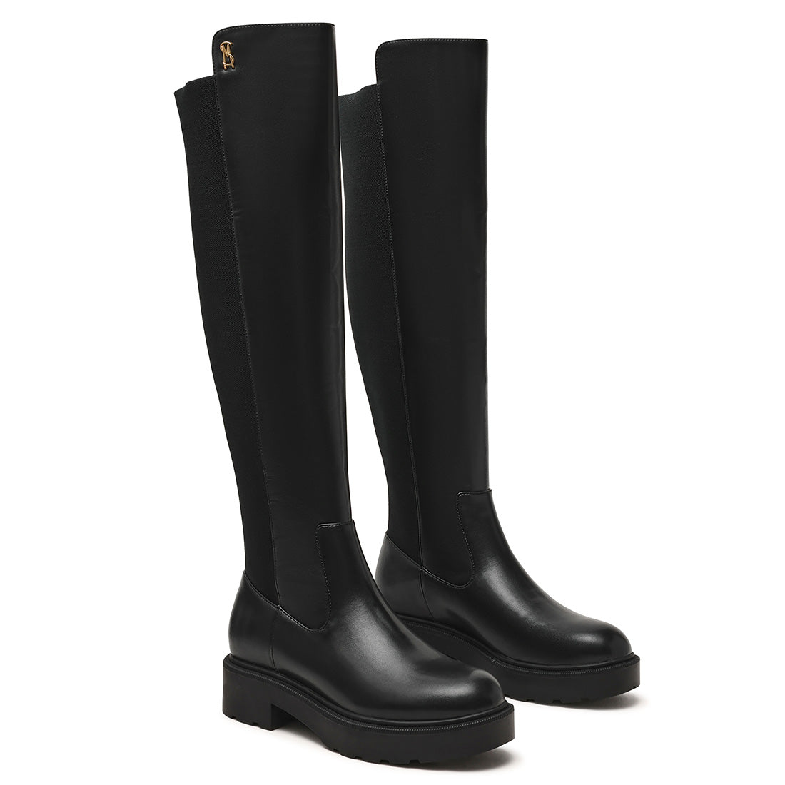 Steve Madden Axel botte noire talon 4 cm