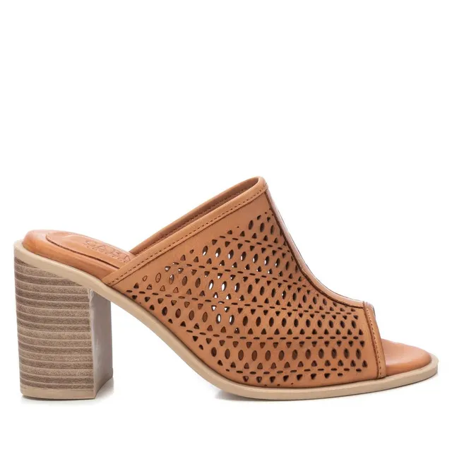 Carmela 16134701 sandales cuir marron talon 8 cm