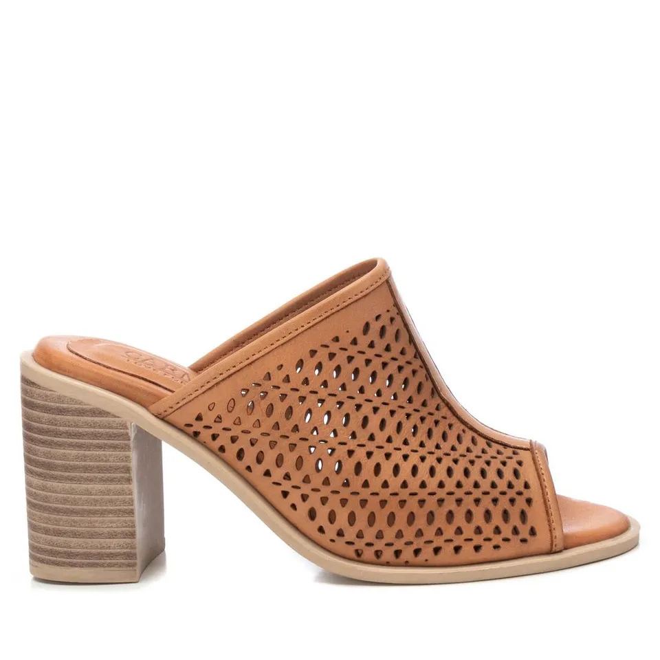 Carmela 16134701 sandales cuir marron talon 8 cm