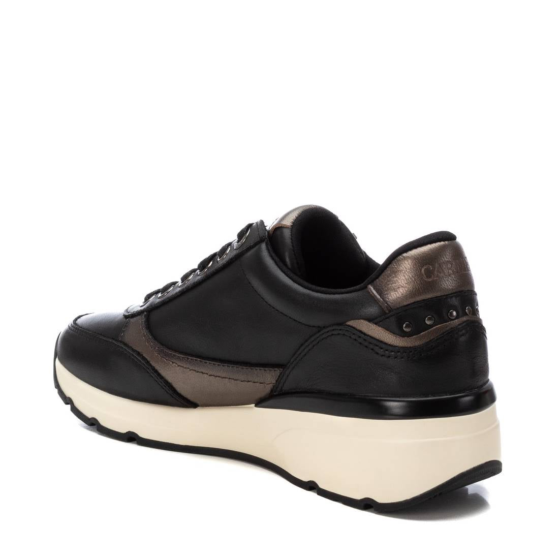 Carmela 16182501 sneakers cuir noir zip pointure