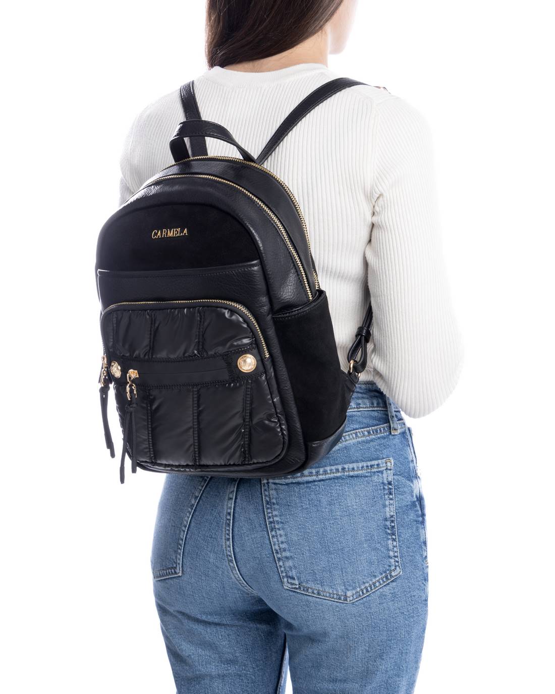 Carmela 186112 18611203 sac à dos textil noir