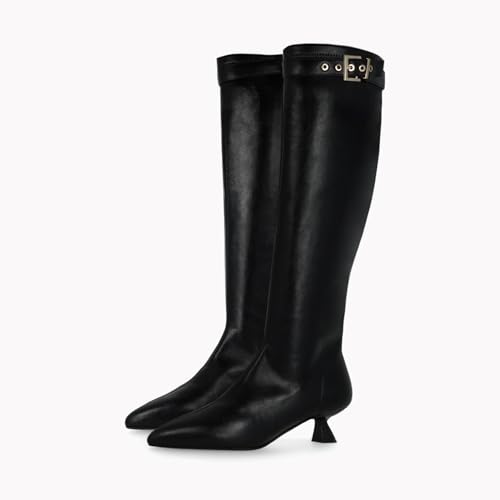 LODI A-Ritmo bottes cuir noires tige haute