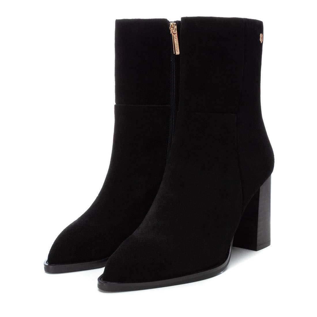 Carmela 16089701 bottines velours noir talon 9 cm
