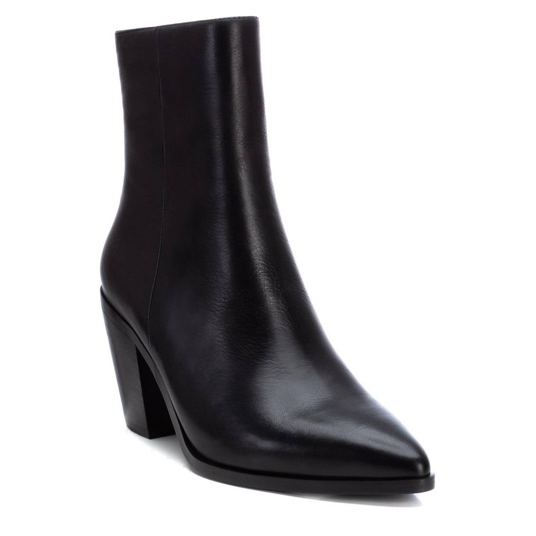 Carmela 16033601 bottine femme noire cuir talon 8 cm