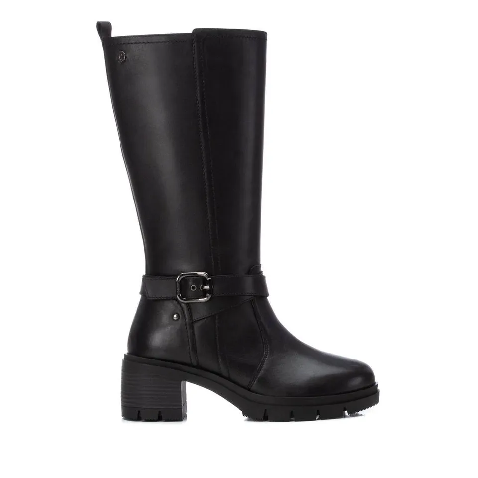 Carmela 161976 16197602 bottes motardes femme noir talon 7 cm