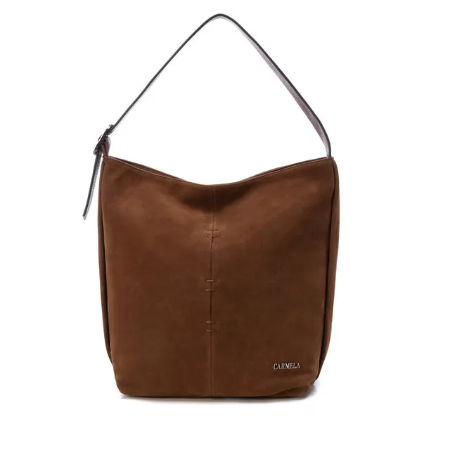 Carmela 18600603 sac marron serraje 5 poches