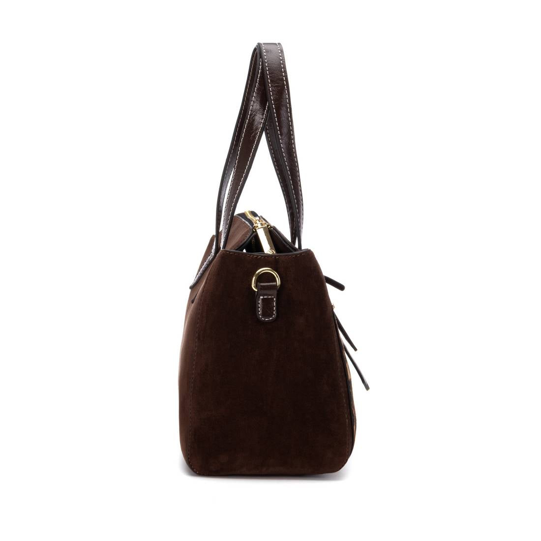 Carmela 18618402 sac à main textile camel zippé