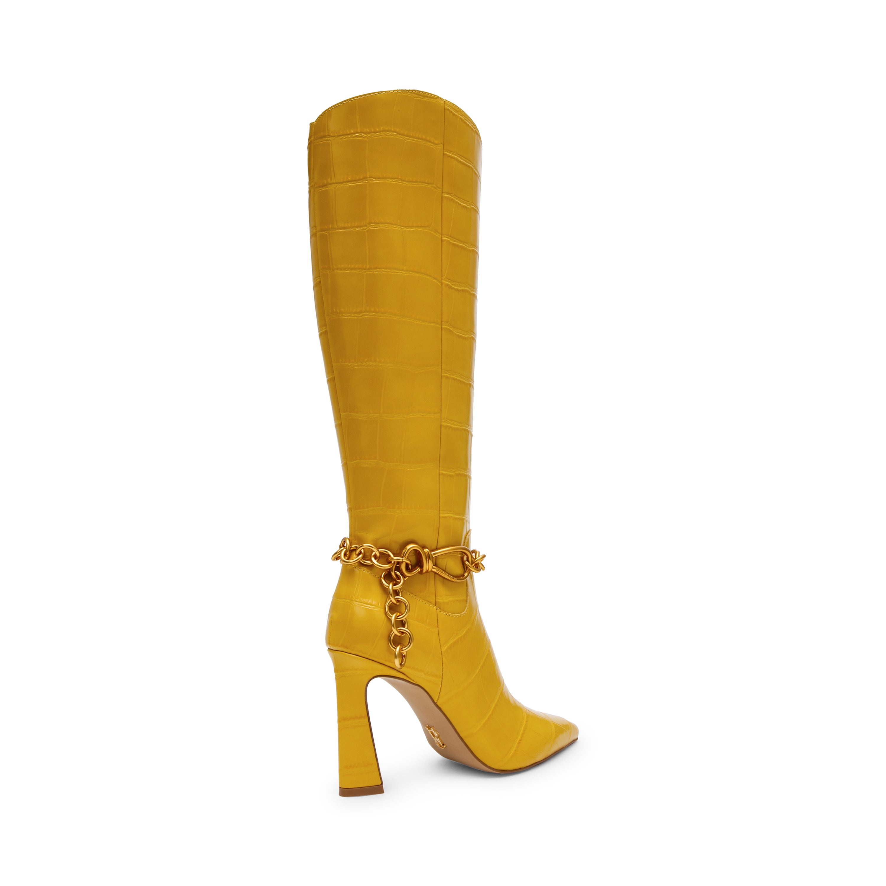 Steve Madden Skorcher Boot bottes jaune croco 8,5cm