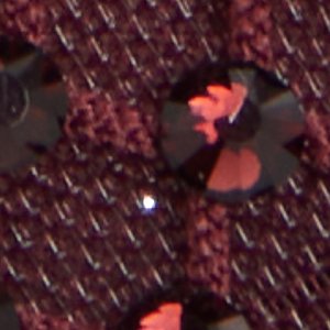 Aldo Marciana bottines strass bordeaux talon