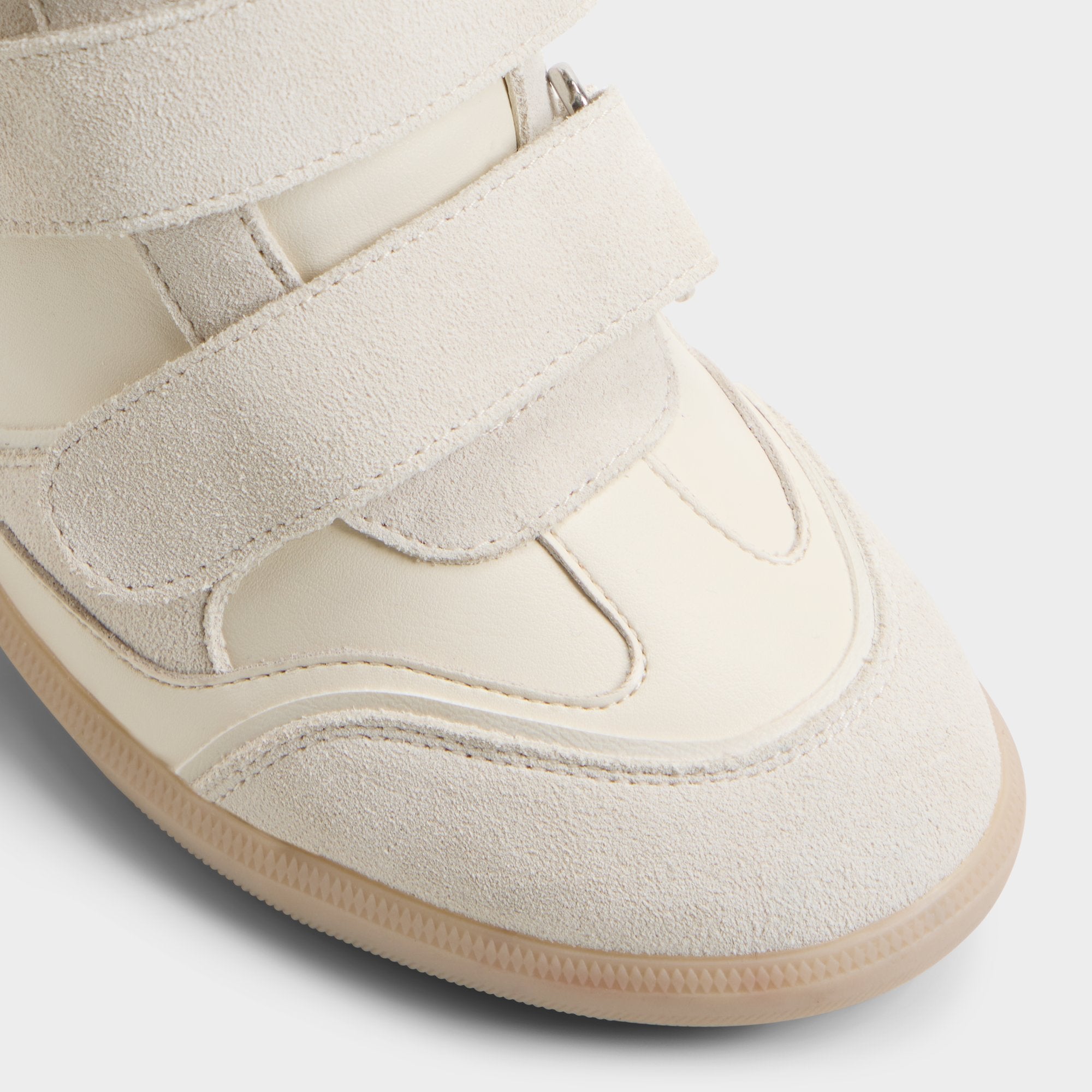 ALDO Belissa baskets montantes femme blanc cassé scratch