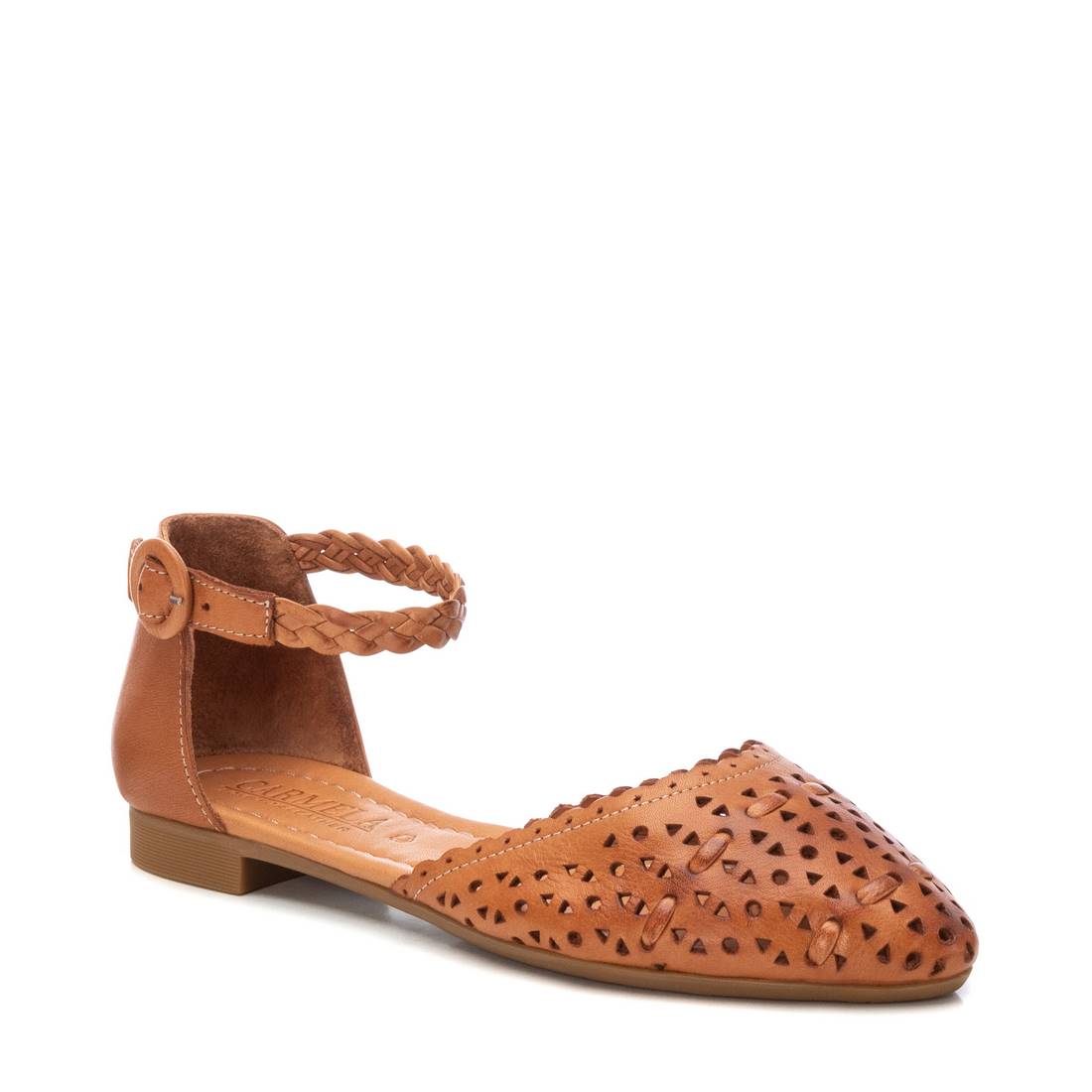 Carmela 16158001 ballerine femme marron cuir