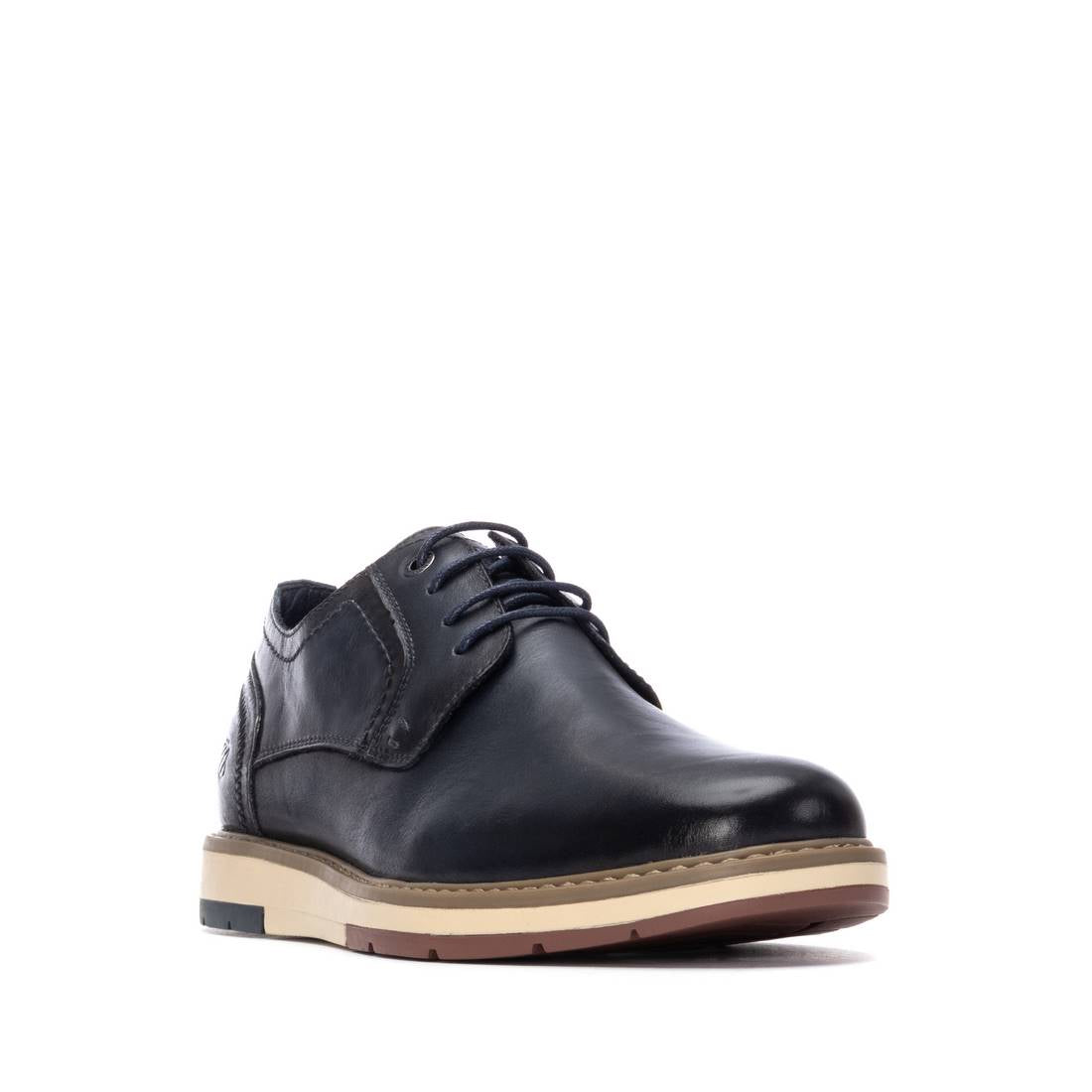 Carmela 16267803 derby marine cuir véritable homme