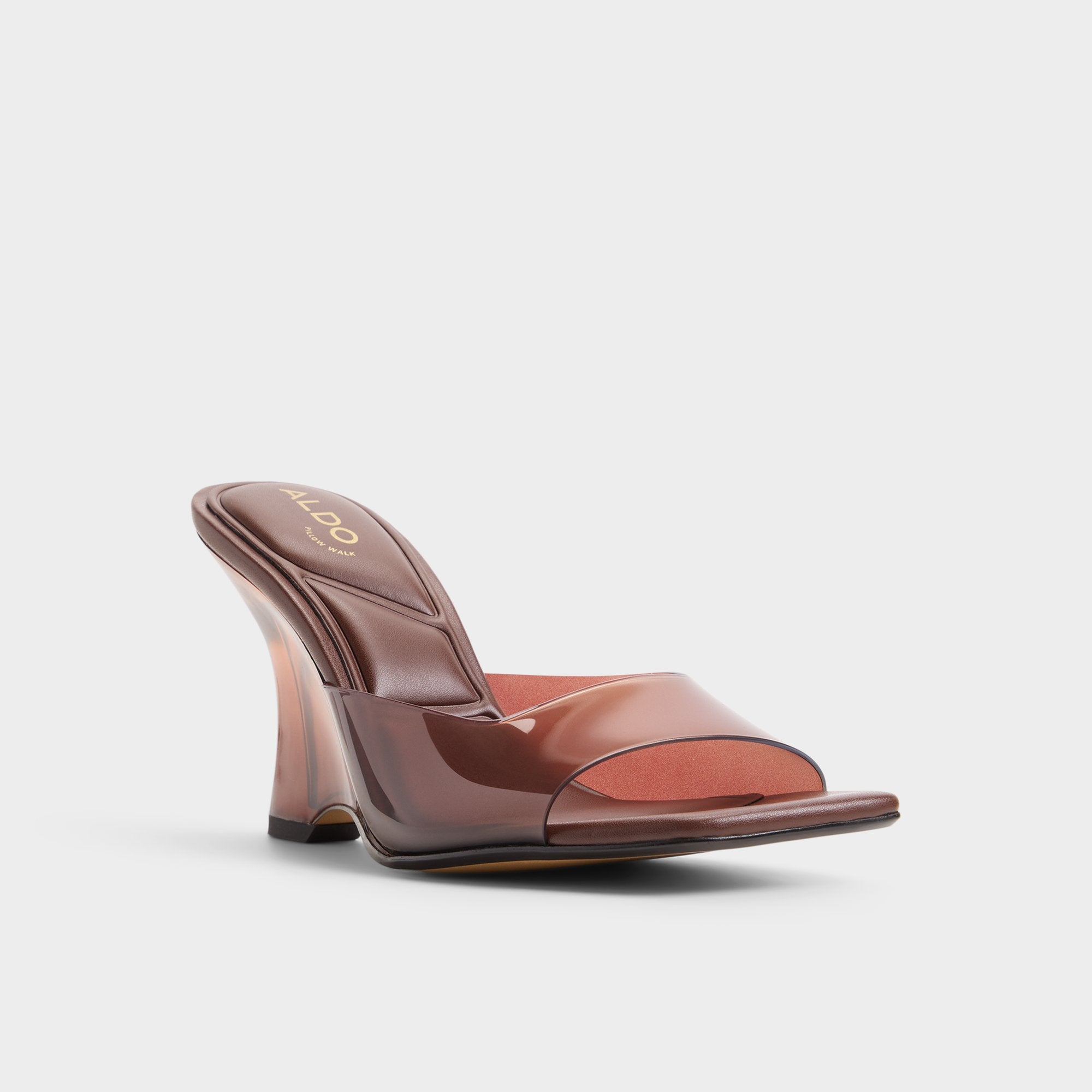 ALDO Lumina bottes talon compensé marron