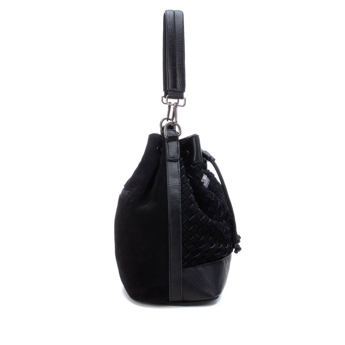 Carmela 186000 18600001 sac seau cuir noir