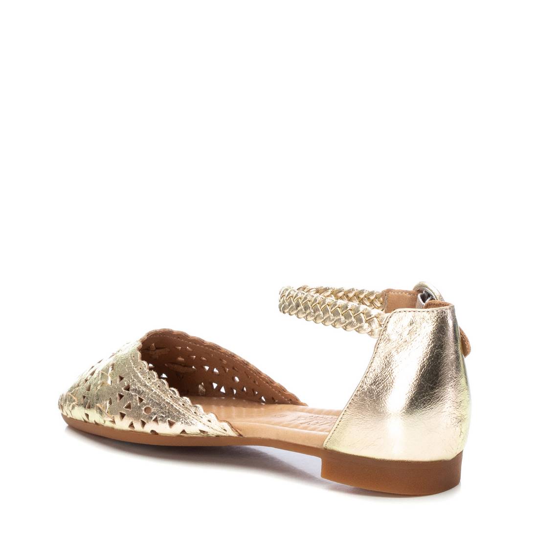 Carmela 16067108 ballerines femme doré cuir ajouré