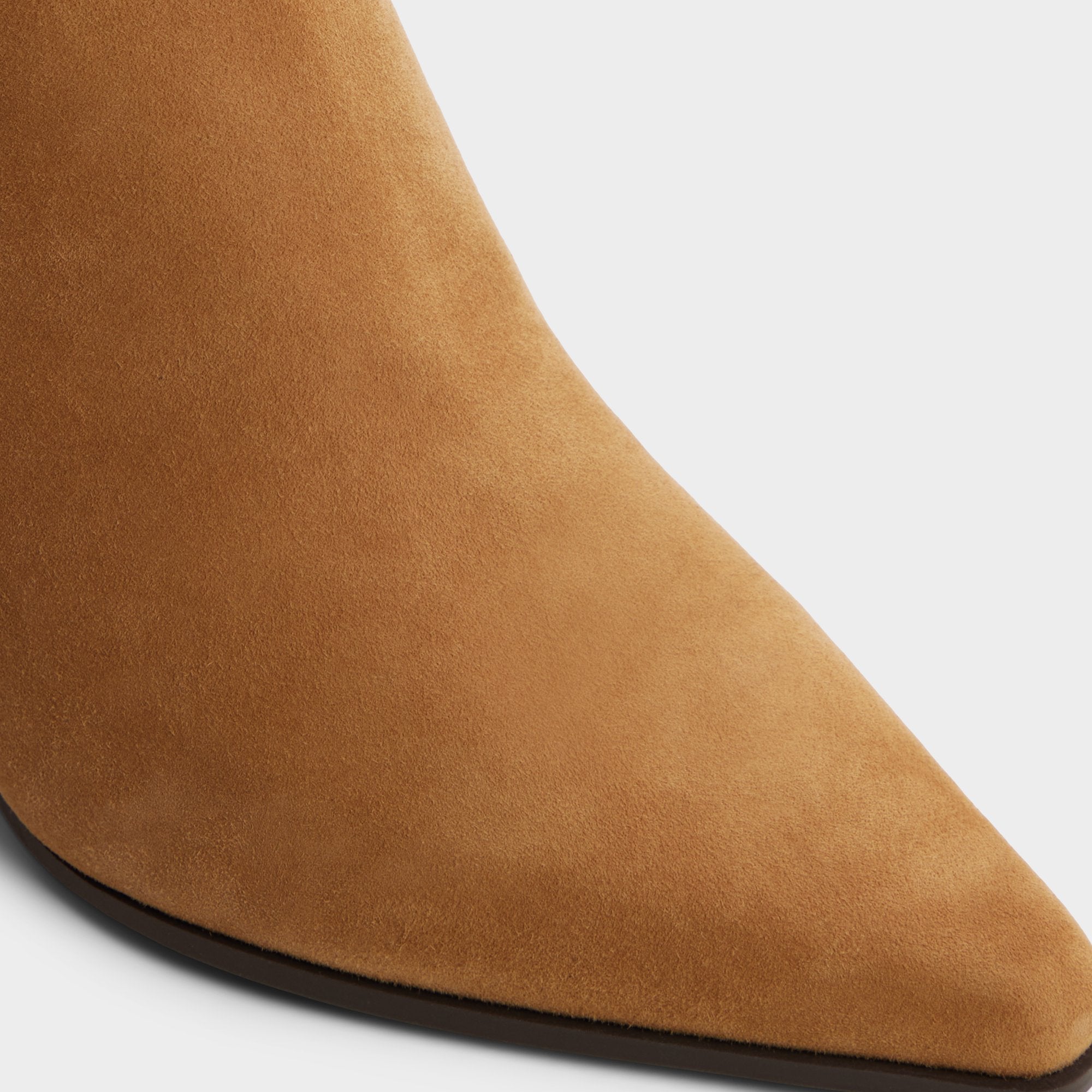 ALDO Shaniah bottes suède franges marron talon bloc