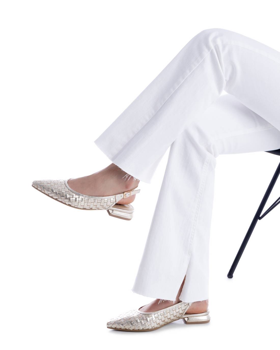 Carmela 16317602 sandale cuir doré bride cheville