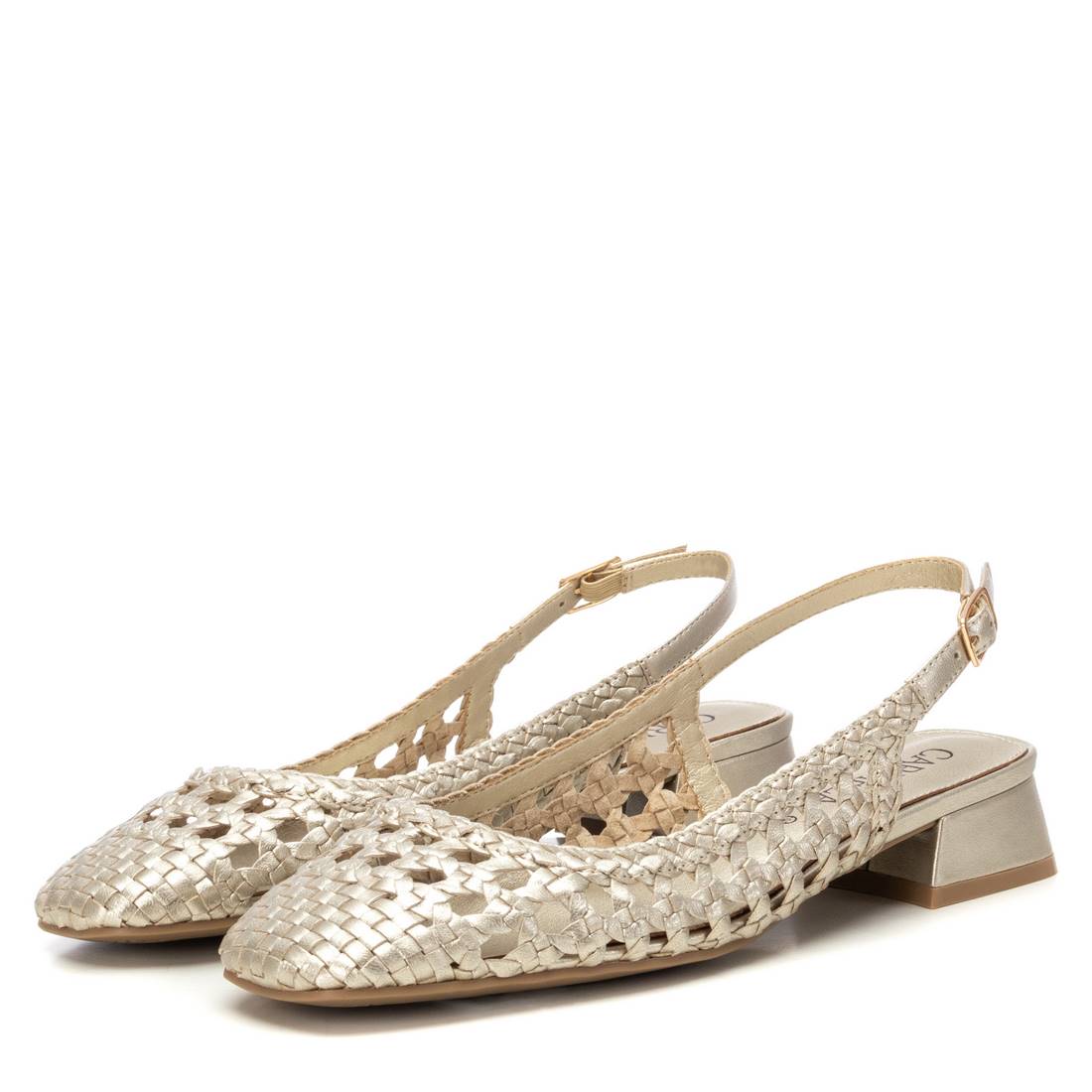 Carmela 16218507 ballerines femme doré petit talon