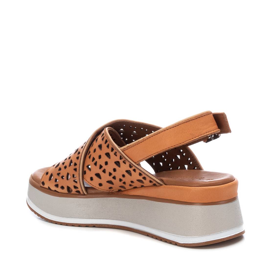 Carmela 16064302 sandales compensées marron cuir