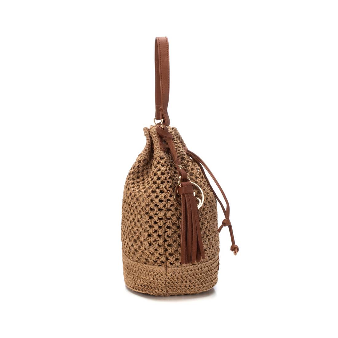 Carmela 18609701 sac bombonnière raphia marron