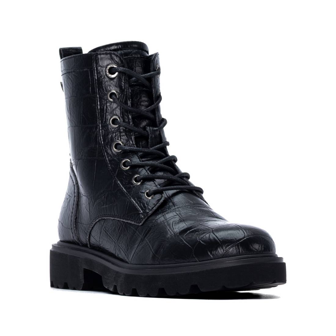 Carmela 16426901 bottine femme noire talon bas